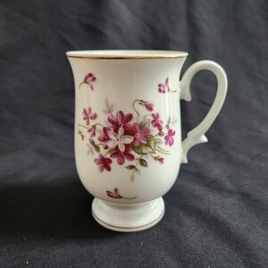 Sheffield Fine China Sweet Violets Coffee Mug